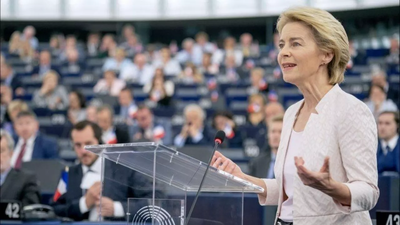 Ursula von der Leyen, szefowa Komisji Europejskiej  (CC-BY-4.0: © European Union 2019; źródło: EP)