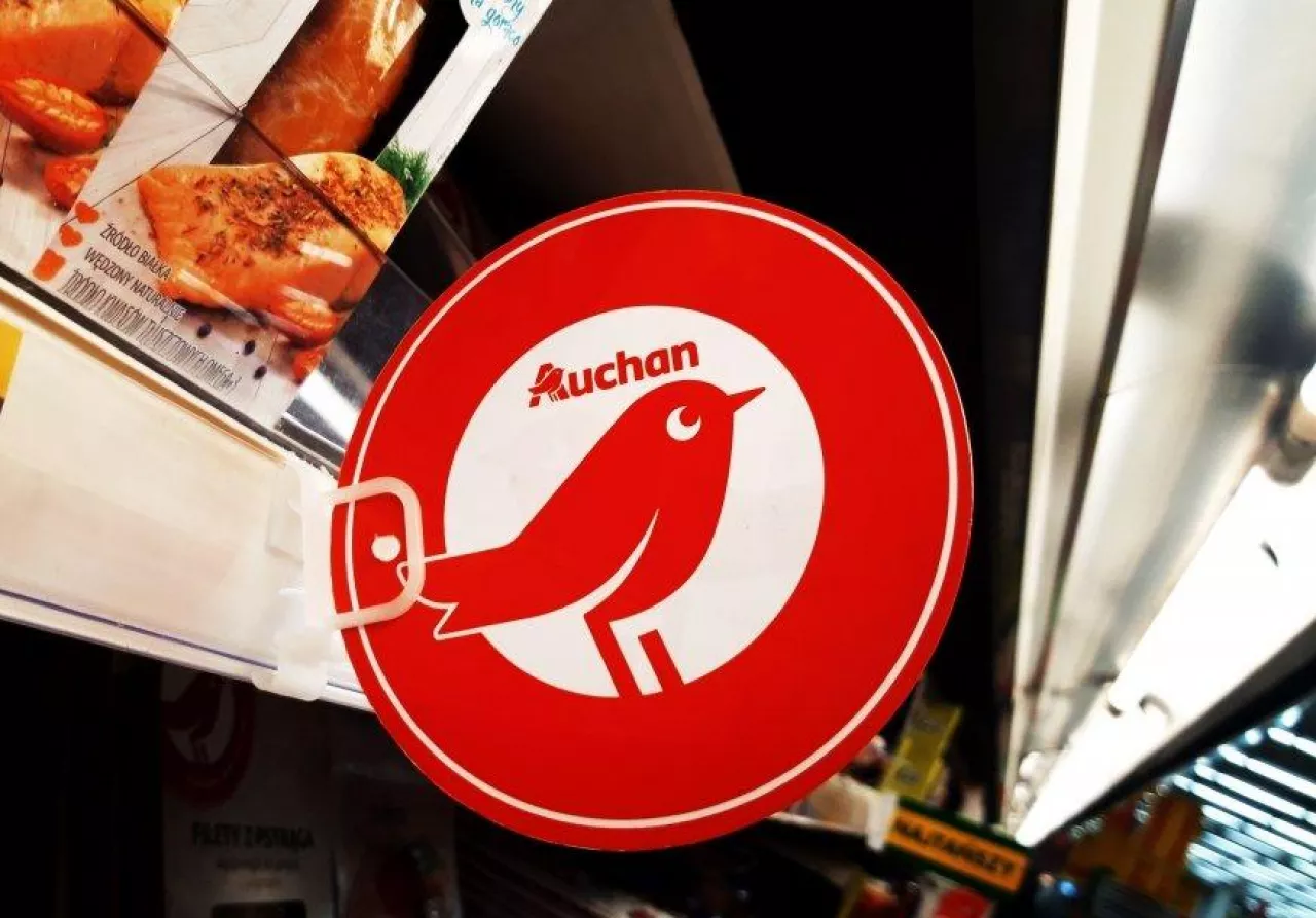 Półka z ofertą produktów marki własnej w hipermarkecie sieci Auchan (materiały własne)