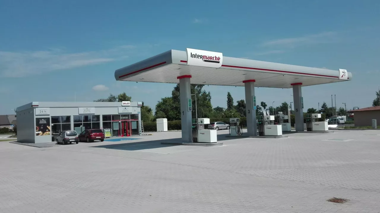 Stacja paliw Intermarche w Śremie (materiały operatora)