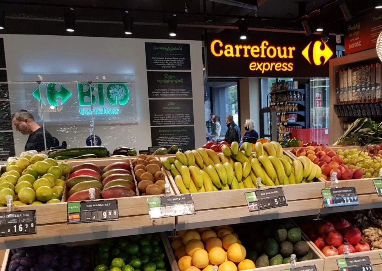 Carrefour Bio i Carrefour Express Convenience przy ul. Jana Kazimierza 50 na warszawskiej Woli (Carrefour Polska)