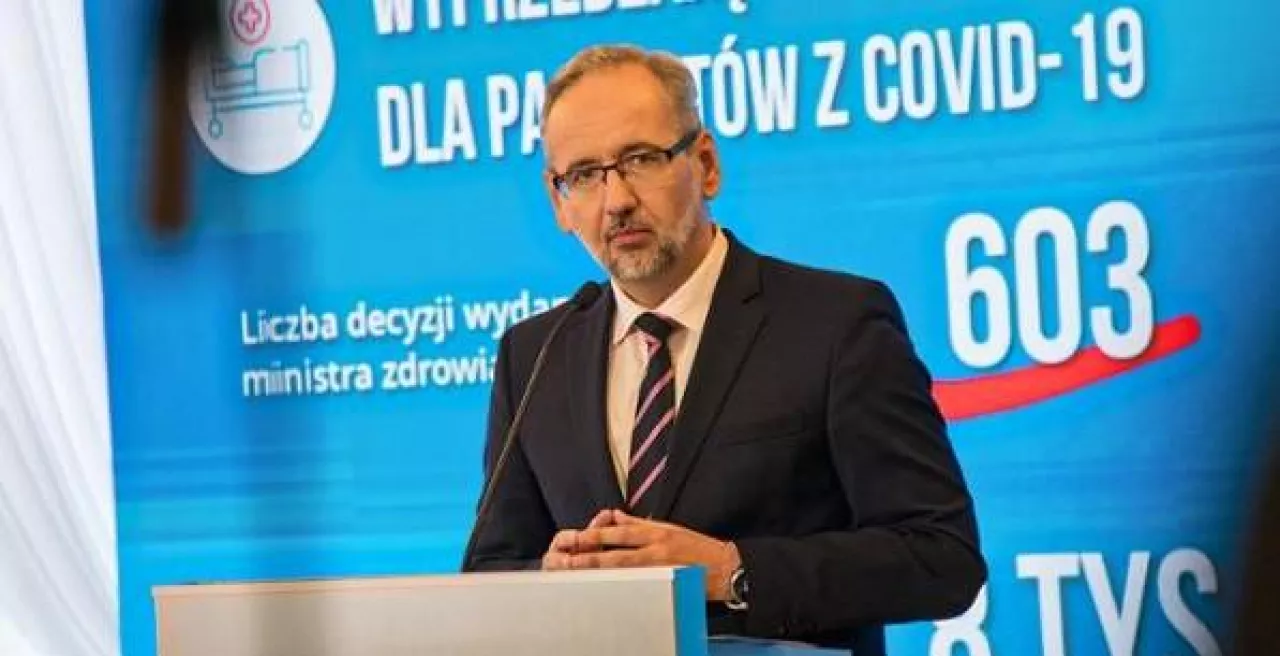 Adam Niedzielski, minister zdrowia (Ministerstwo Zdrowia)