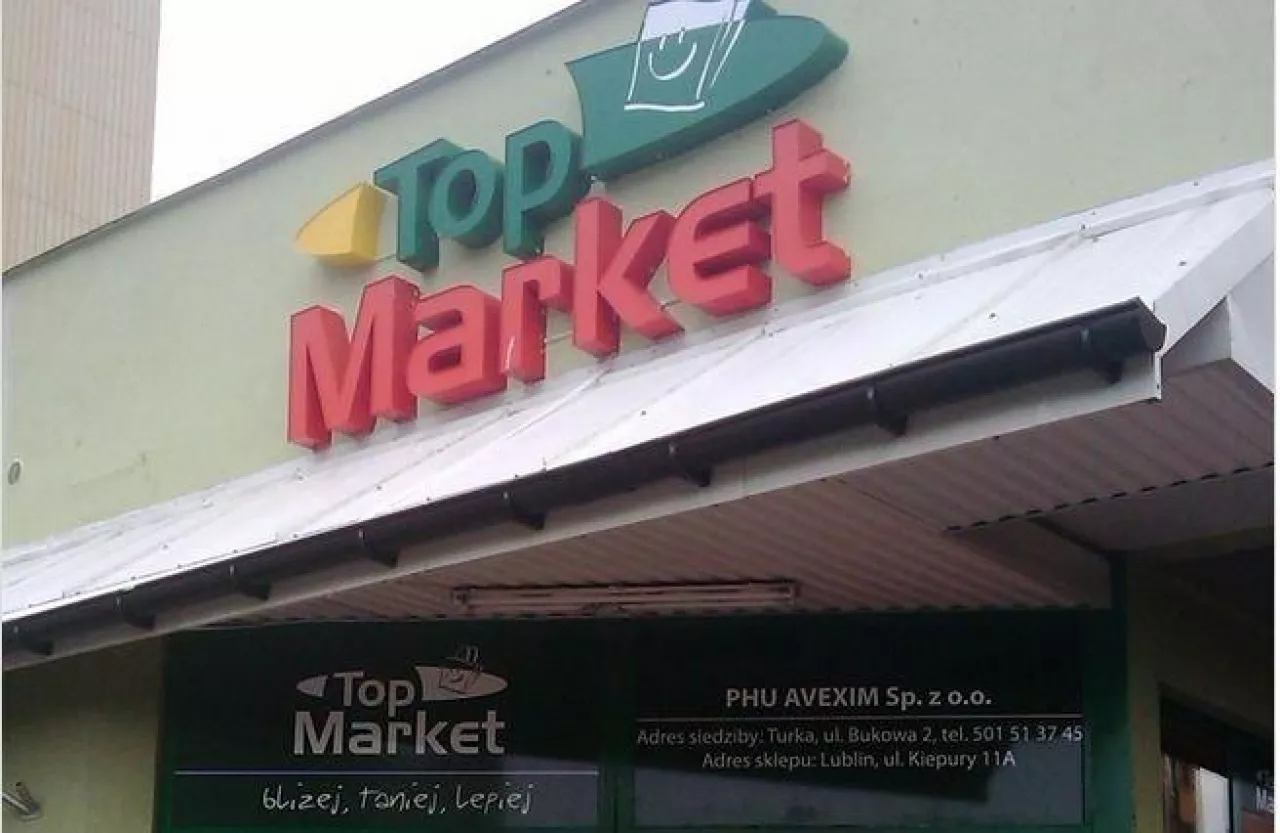 Supermarket sieci Top Market z Grupy PGS (materiały własne)