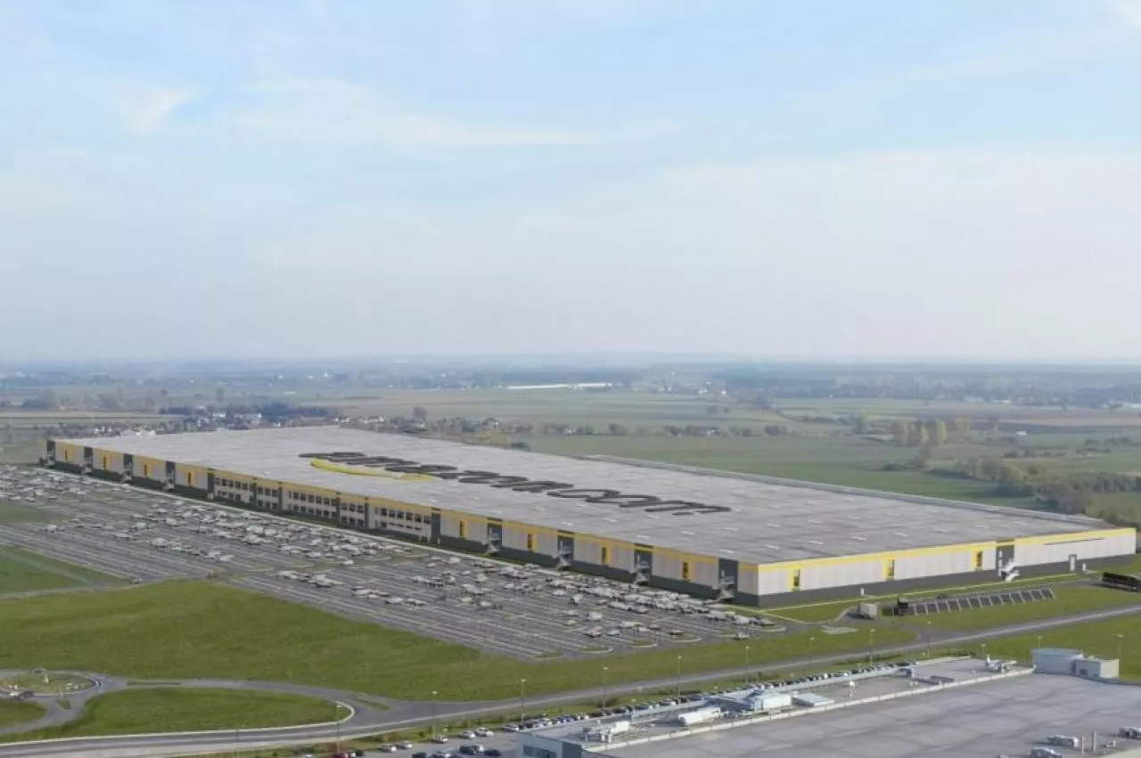 Centrum dystrybucyjne firmy Amazon w Polsce, fot. Amazon ()