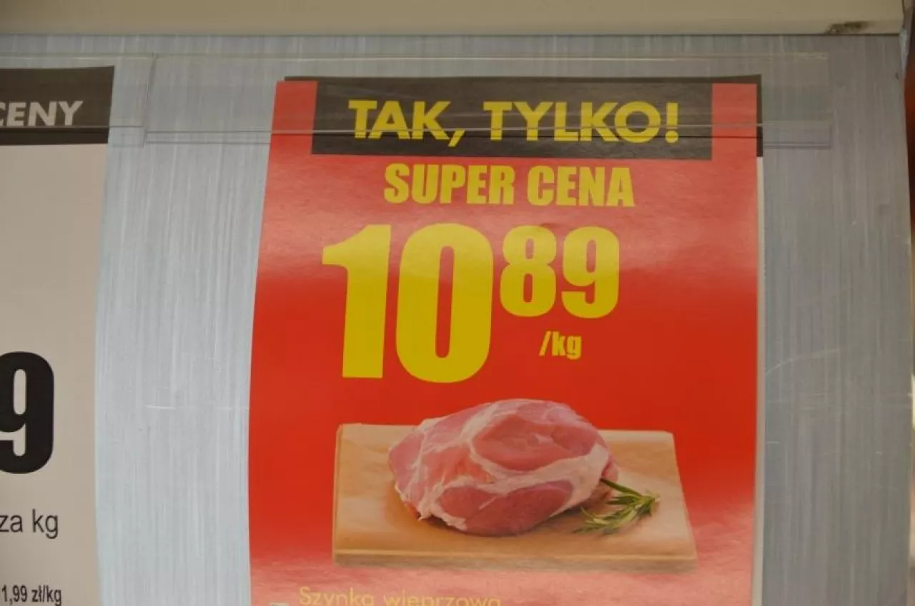 Promocja mięsa w sklepach Biedronka (materiały własne)