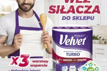 Kampania ręcznika Velvet Turbo (fot. materiały prasowe)