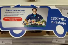 Tesco swego czasu było liderem rynku e-grocery w Polsce. Dziś to już tylko wspomnienia (fot. mat. własne)