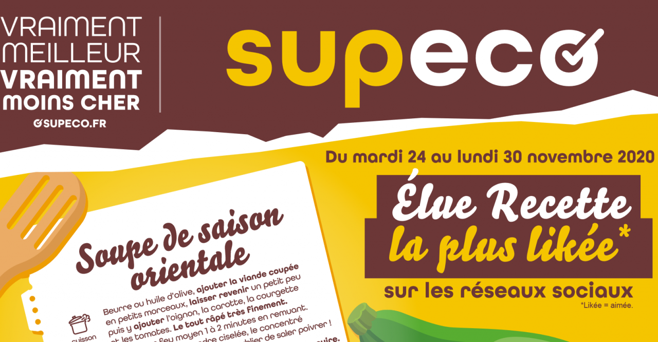 Gazetka handlowa Supeco we Francji (fot. Supeco.fr)