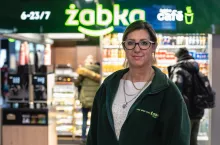 Barbara Napierała prowadzi dwa sklepy Żabka w Poznaniu (Barbara Napierała franczyzobiorca Żabki z Poznania)
