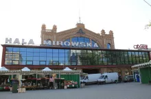 Hala Mirowska w Warszawie (Warszawska Spółdzielnia Spożywców Śródmieście)