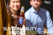 okładka raportu zrównoważonego rozwoju Grupy Carlsberg (materiały prasowe)