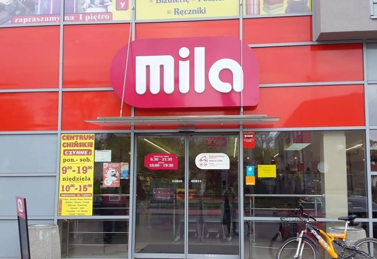 Supermarket sieci Mila w Siedlcach/zdjęcie archiwalne (fot. wiadomoscihandlowe.pl)