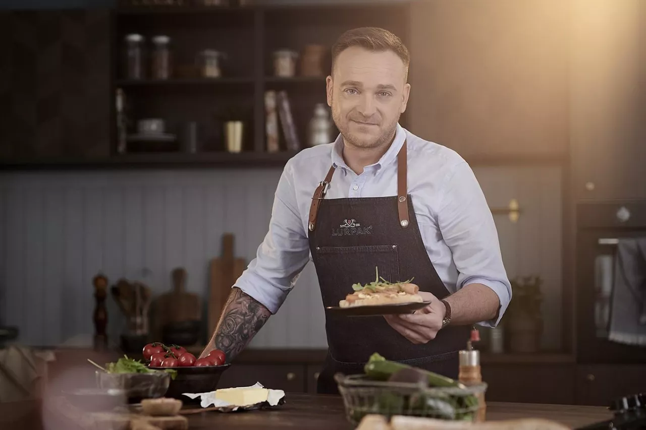 Mateusz Gessler w kampanii marki Lurpak (Arla Foods)