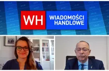 Goście najnowszego programu Wiadomości Handlowe - Monika Łosiewicz i Witold Włodarczyk (mat. własne)
