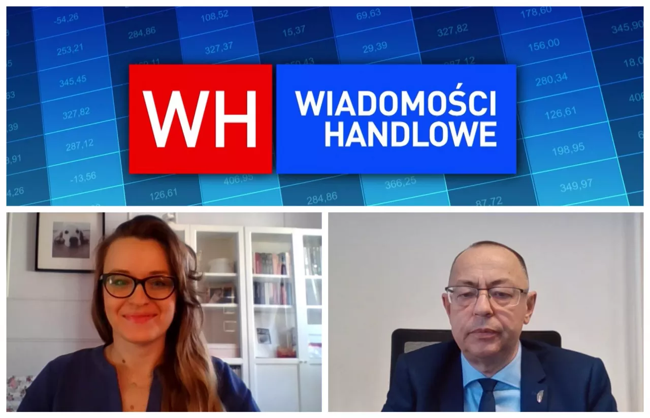 Goście najnowszego programu Wiadomości Handlowe - Monika Łosiewicz i Witold Włodarczyk (mat. własne)