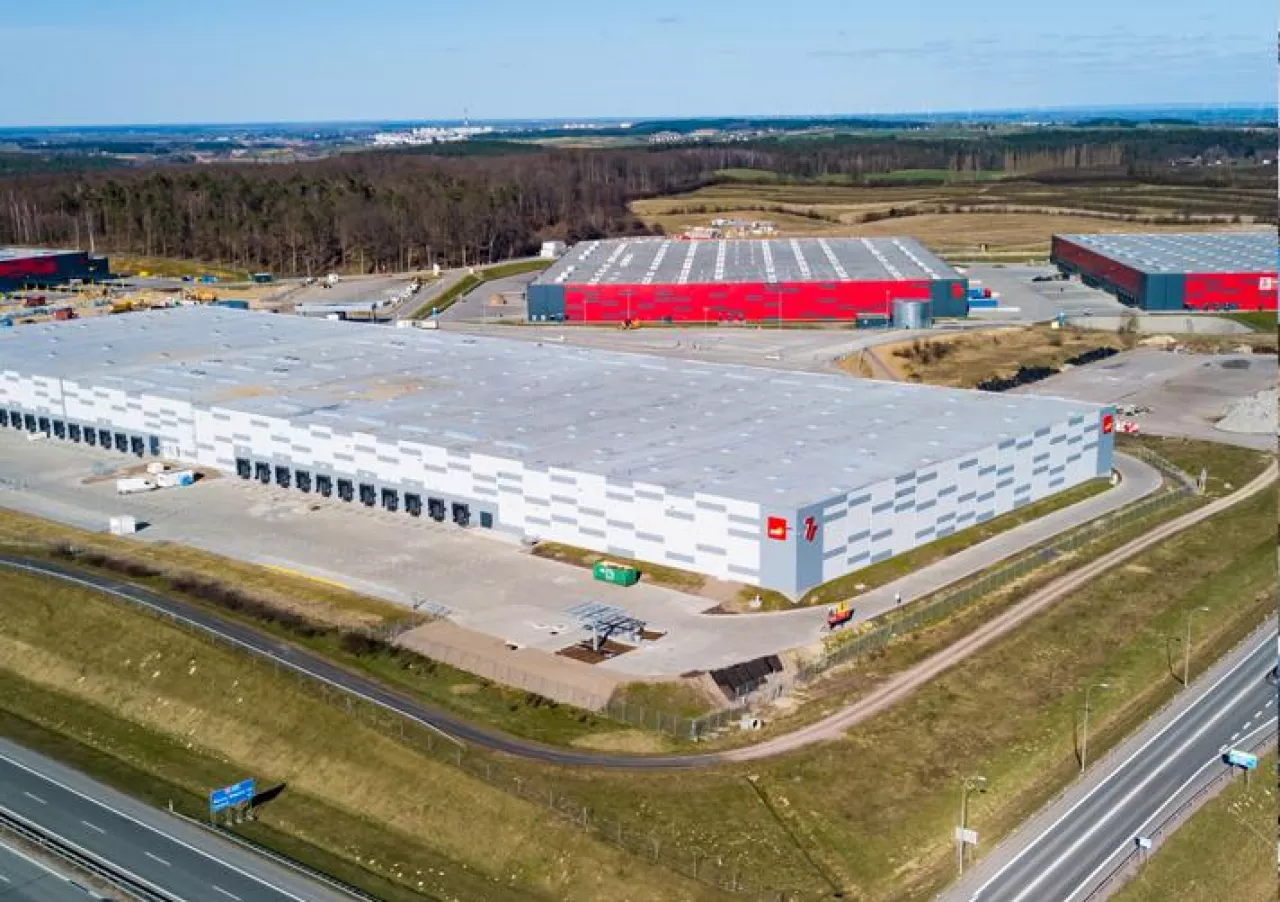 Nowe centrum logistyczne Polomarket w Swarożynie (mat. prasowe)