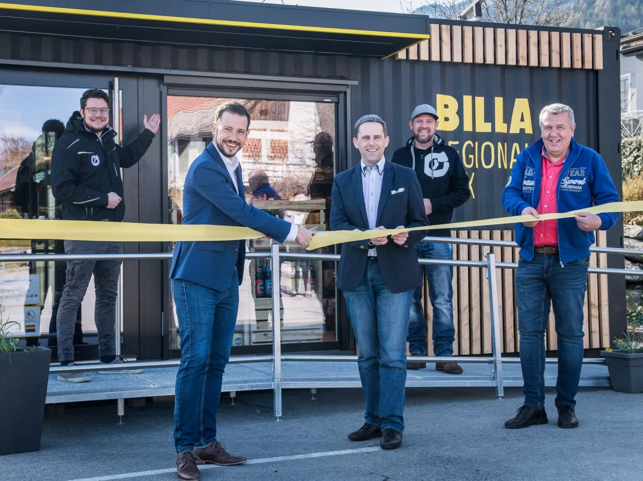 Inauguracja sklepu Billa Regional Box (mat. prasowe Rewe Group)