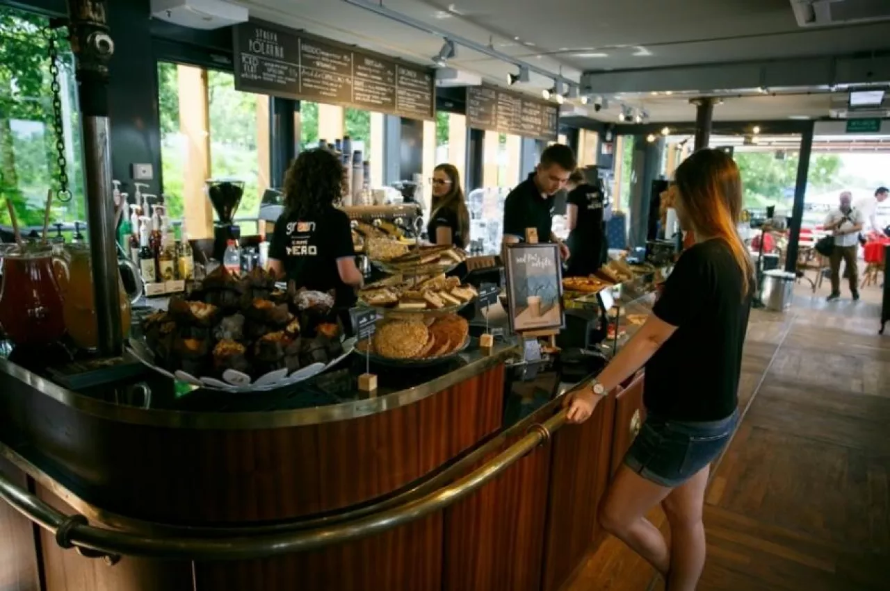 Na zdj. kawiarnia Green Caffe Nero (fot. materiały prasowe)