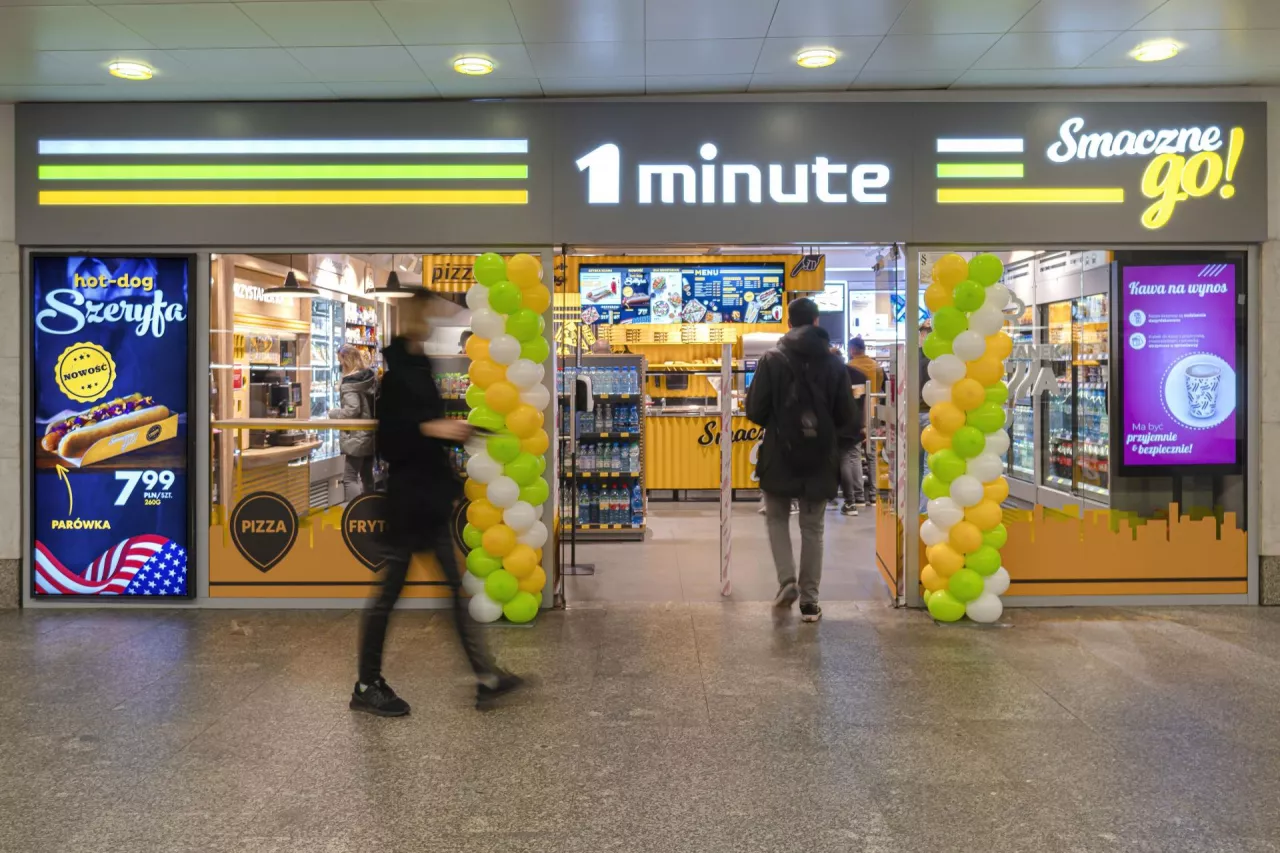 1 Minute, nowy koncept sklepu convenience (Lagardère Travel Retail)