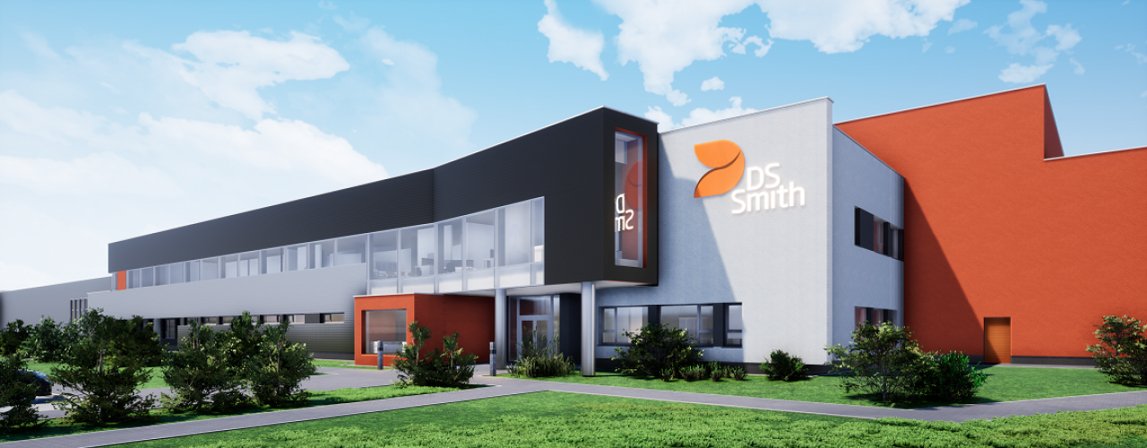 DS Smith buduje nowoczesną fabryke opakowań tekturowych (fot. DS Smith)