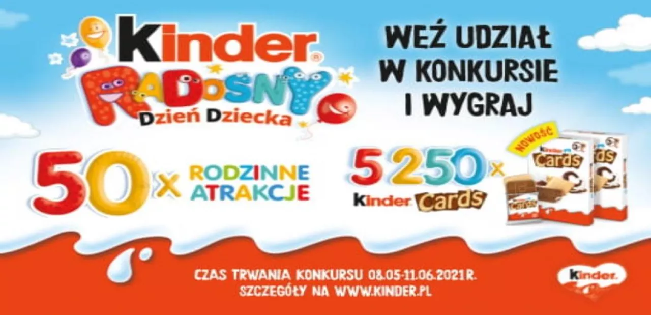 Kinder - konkurs z okazji Dnia Dziecka (materiały prasowe)