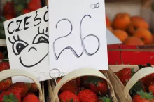 Ceny truskawek w 2021 r. zaskoczyły klientów (wiadomoscihandlowe.pl/ŁR)