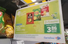 Promocja w sklepie sieci Carrefour (fot. materiały własne)