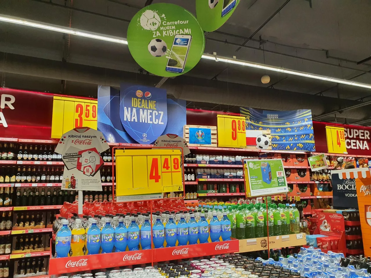 Promocja w sklepie sieci Carrefour (fot. materiały własne)
