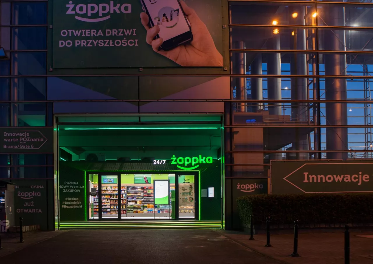 Żappka Store na Międzynarodowych Targach Poznańskich (Źródło: zabka.pl)