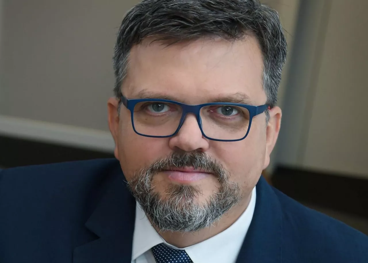 Marcin Ledworowski, członek zarządu Banku Pocztowego (Źródło: Bank Pocztowy)
