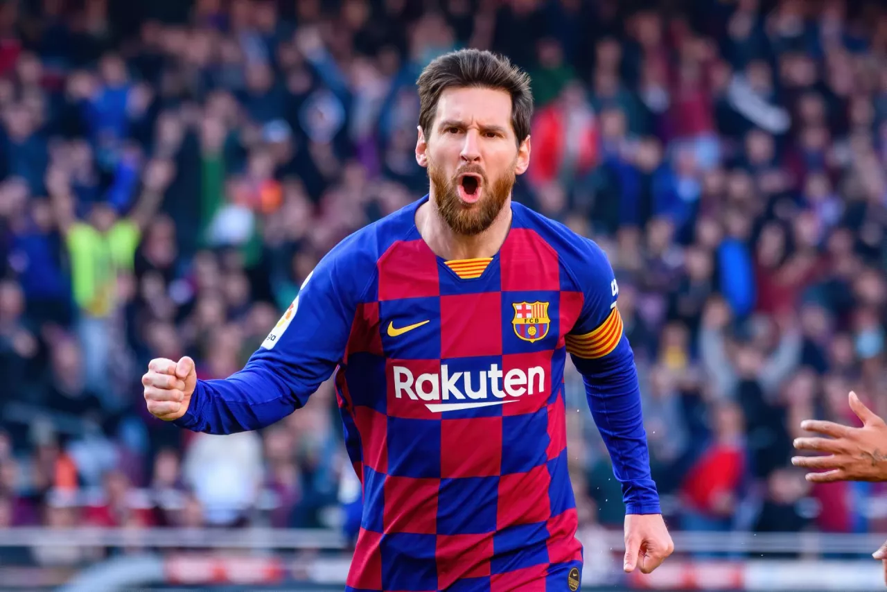 Na zdj. Lionel Messi, piłkarz klubu FC Barcelona (fot. Christian Bertrand / Shutterstock)