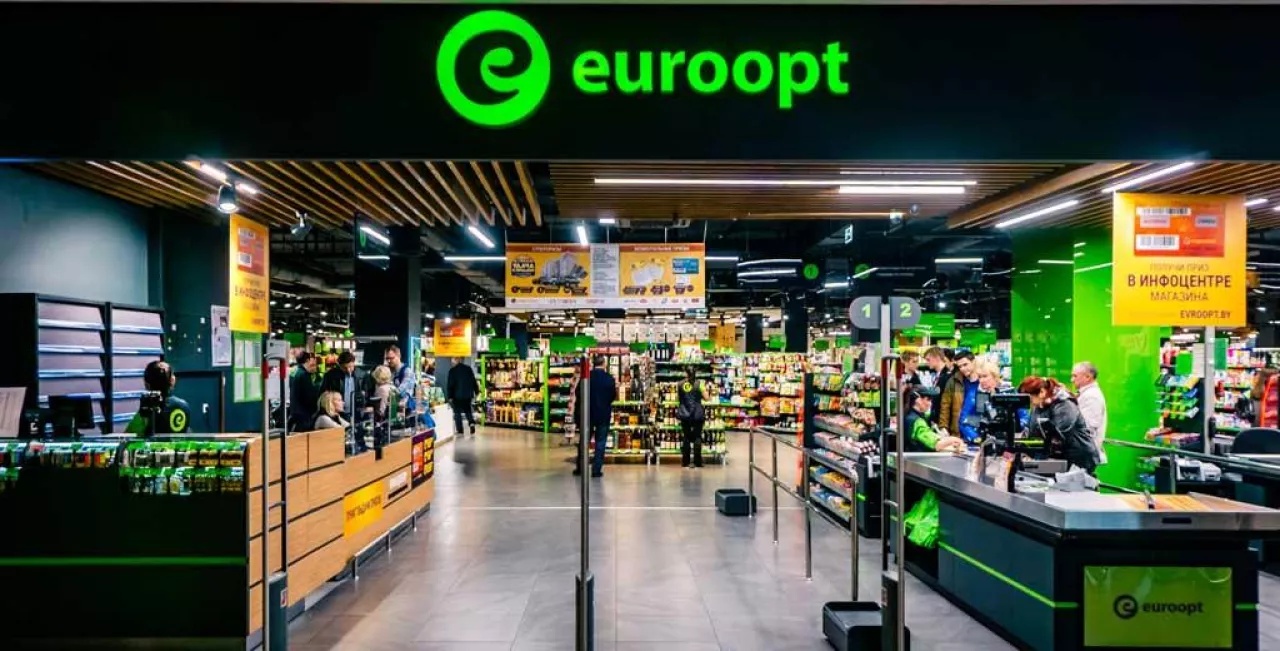 Supermarket białoruskiej sieci Euroopt (Eurotorg / Euroopt)