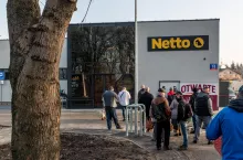Na zdj. sklep sieci Netto w Pruszkowie (Netto)