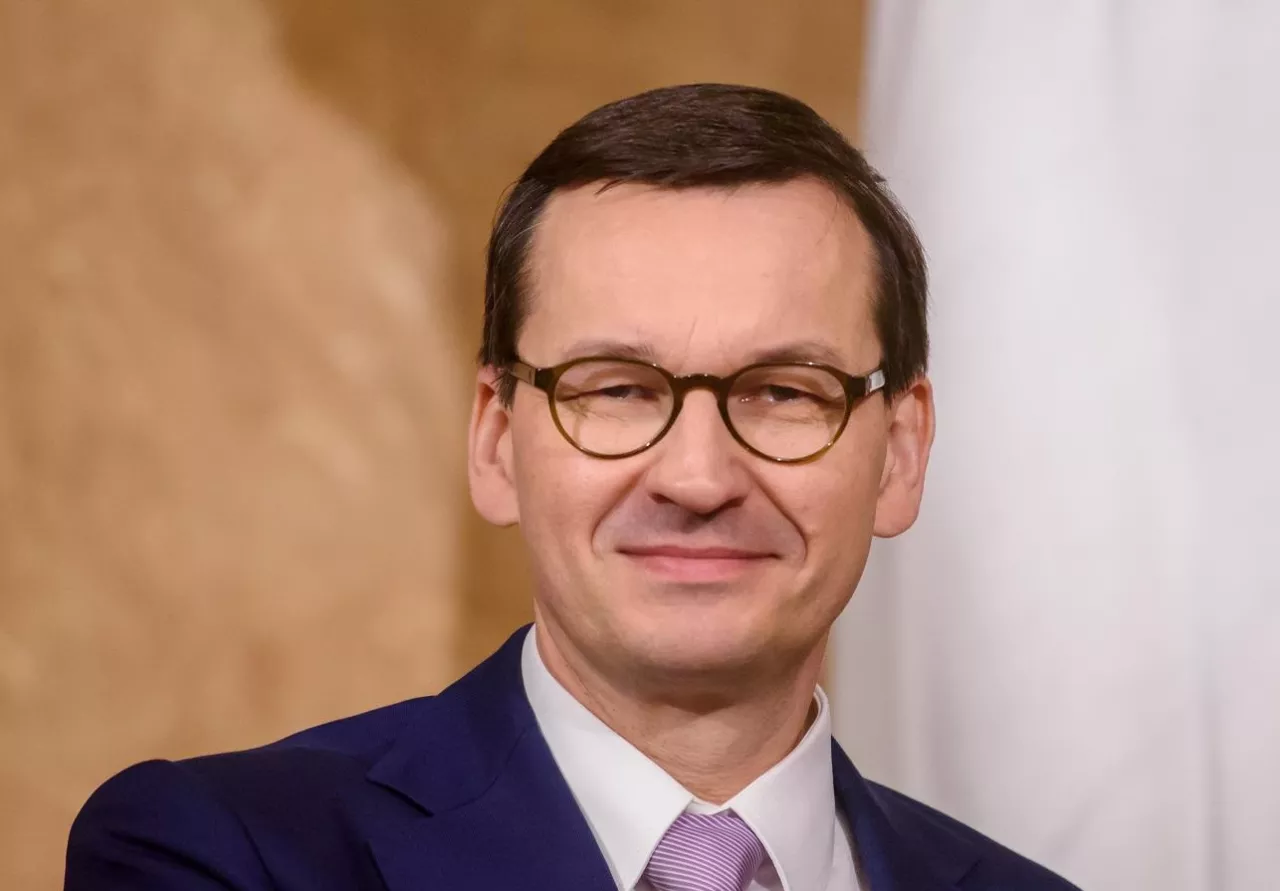 Na zdj. premier Mateusz Morawiecki (fot. Gints Ivuskans / Shutterstock.com)