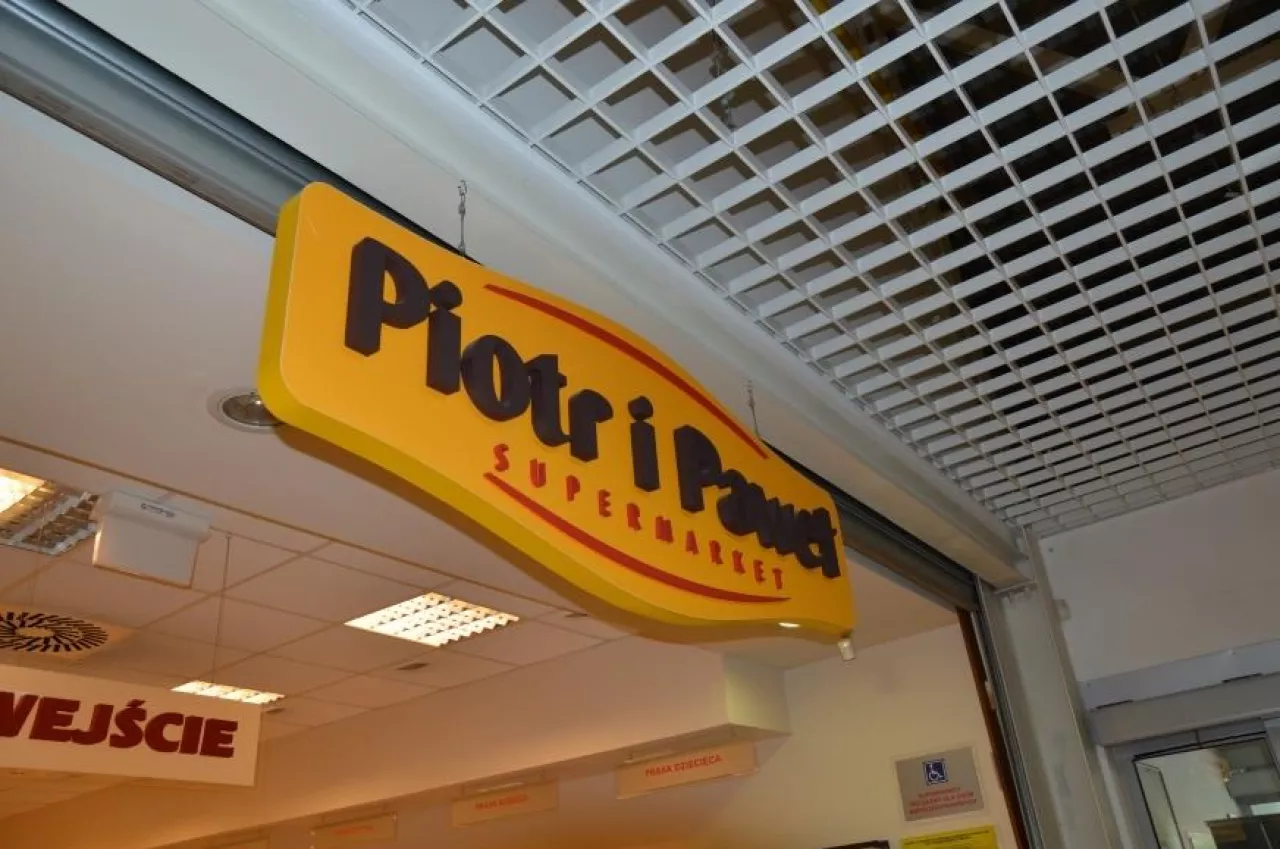 Supermarket sieci Piotr i Paweł/zdjęcie archiwalne (materiały prasowe)