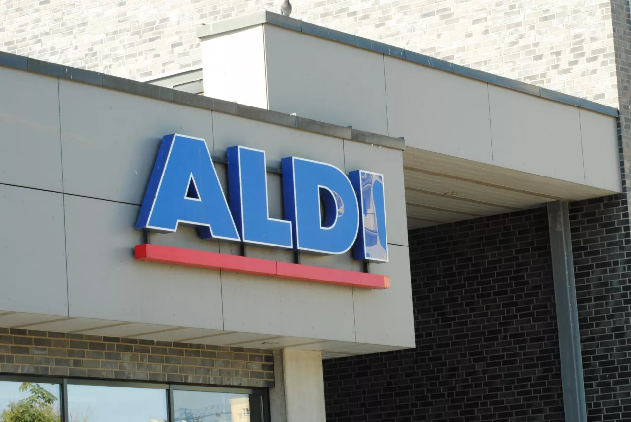 Logo sieci dyskontowej Aldi (wiadomoscihandlowe.pl/MG)