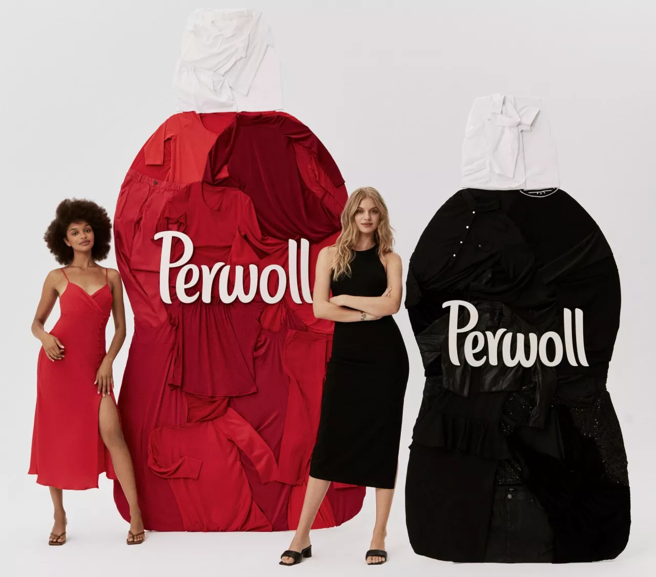 Uczestniczki Top Model w kampanii marki Perwoll (fot. Henkel Polska)
