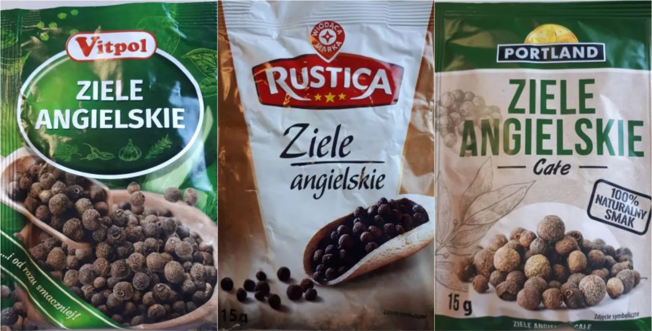 Trzy partie ziela angielskiego skażone bakterią Salmonella