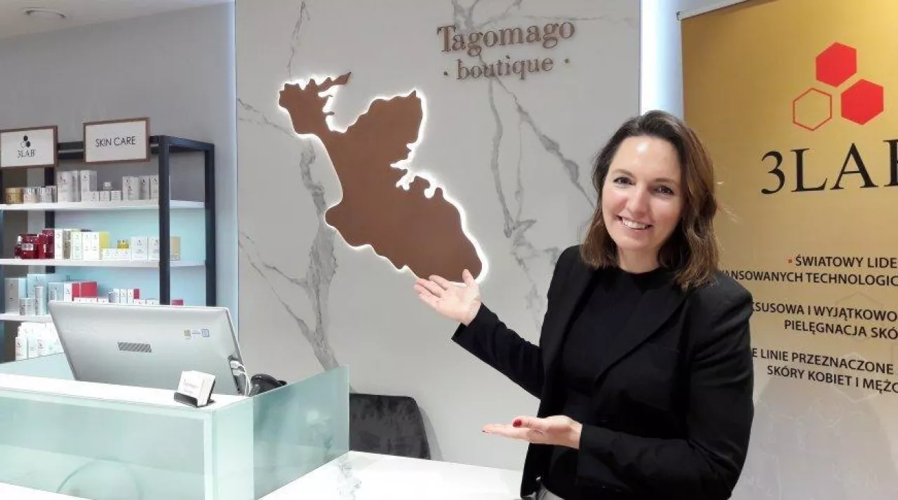 Janina Karasek, general marketing manager w firmie Primavera Parfum - rodzinnym biznesie, do którego należą perfumerie Tagomago (fot. K. Bochner/Wiadomości Kosmetyczne)