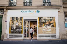 Pierwszy autonomiczny sklep Carrefour Flash (fot. Carrefour)