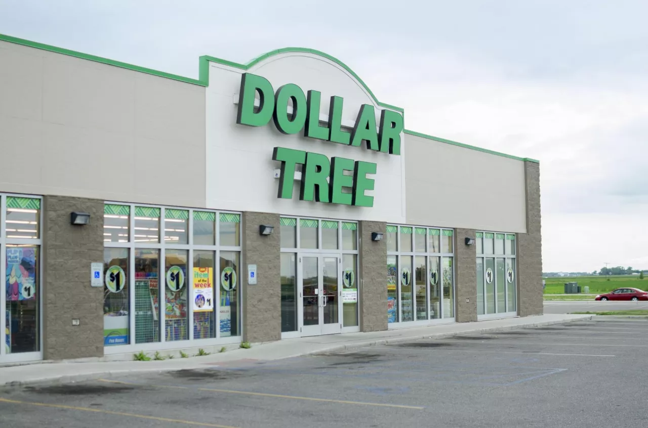 Na zdj. sklep sieci Dollar Tree w Moorhead w stanie Minnesota (fot. Ben Harding / Shutterstock)