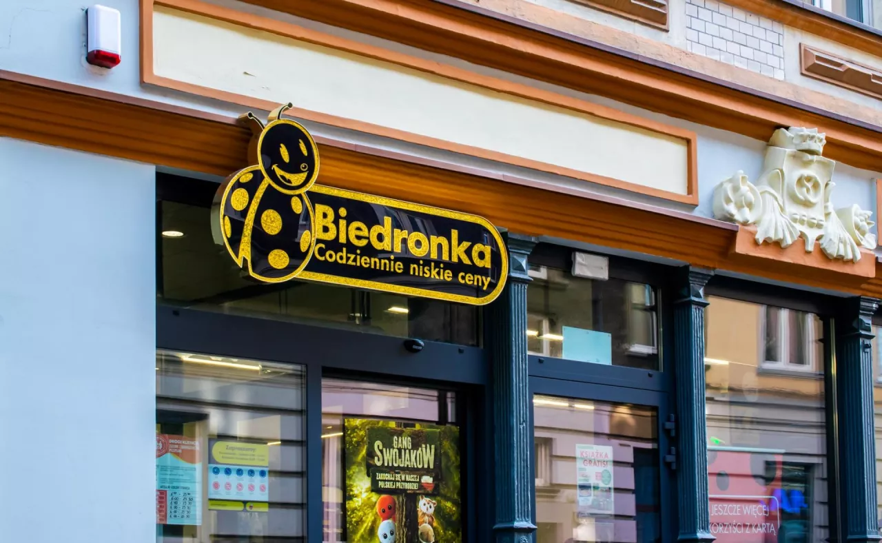 Na zdj. sklep sieci Biedronka w Bytomiu (fot. Remigiusz Gora / Shutterstock)