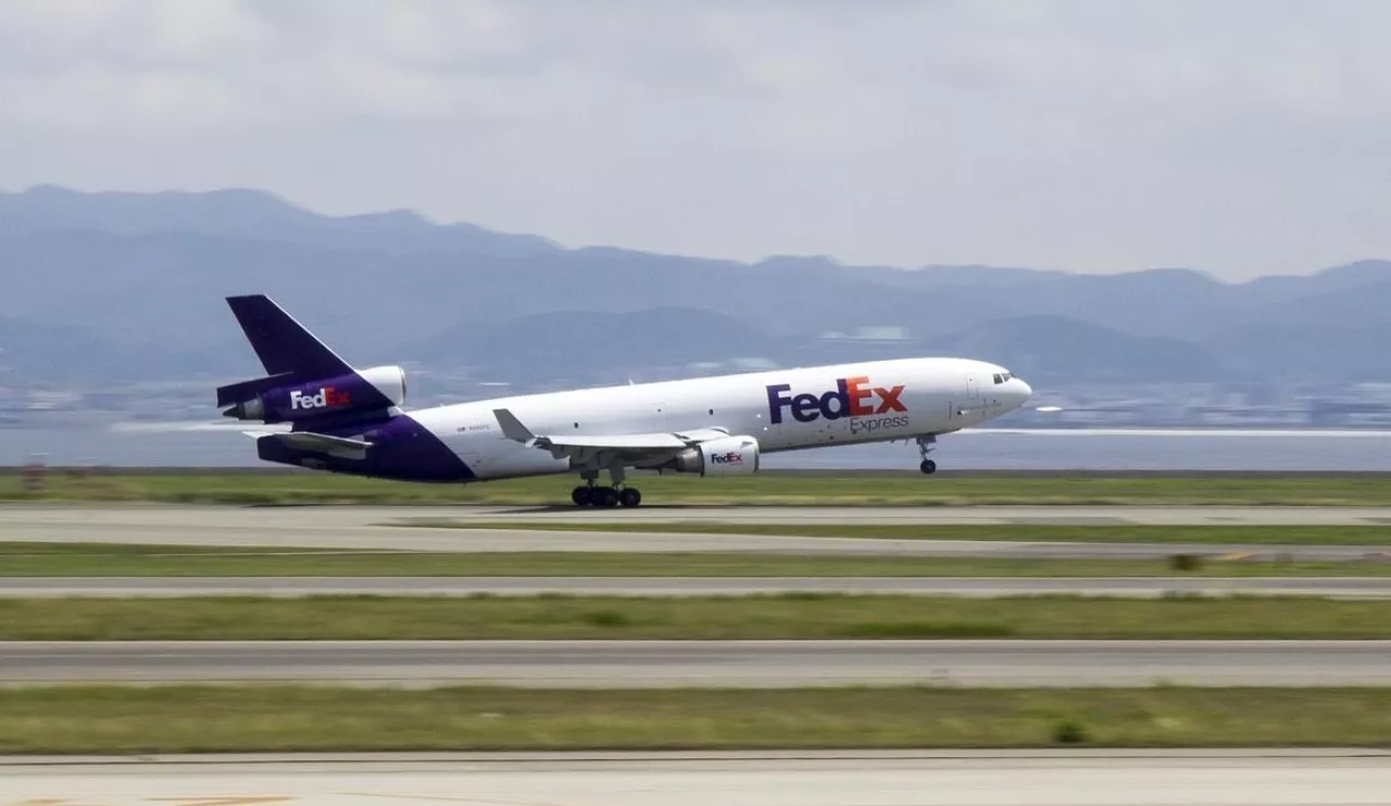 Samolot firmy kurierskiej Fedex (Pixabay.com)