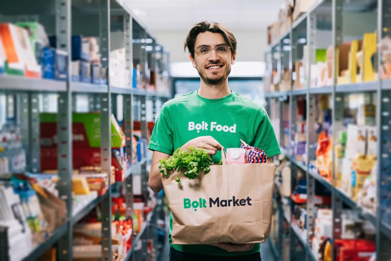 Bolt Market obiecuje dostawy żywności (i innych produktów) w kwadrans (fot. mat. prasowe)