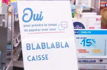 Blablabla Kasa w hipermarkecie Carrefour we Francji (TF1)