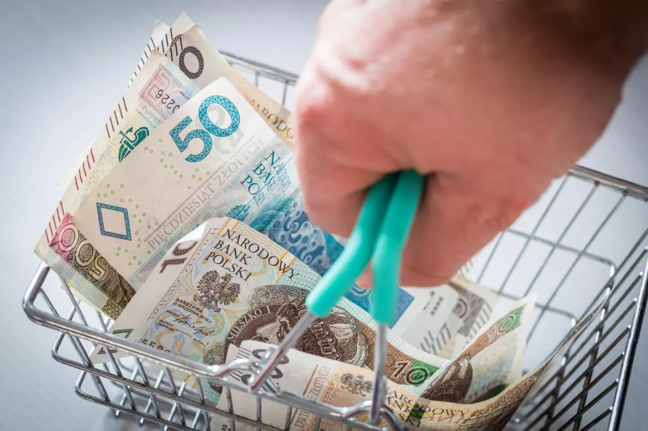 Inflacja budzi obawy Polaków (Shutterstock)