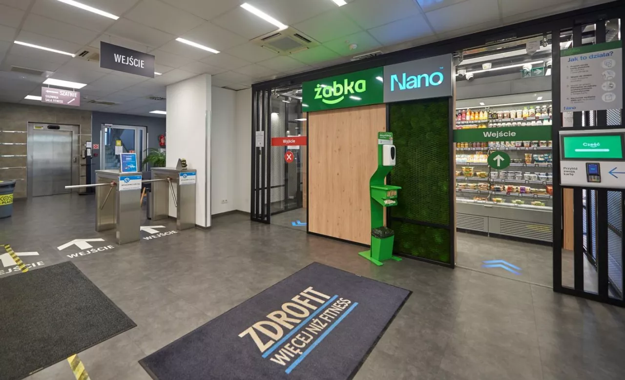 Żabka Nano w klubie fitness Zdrofit (fot. mat. prasowe)