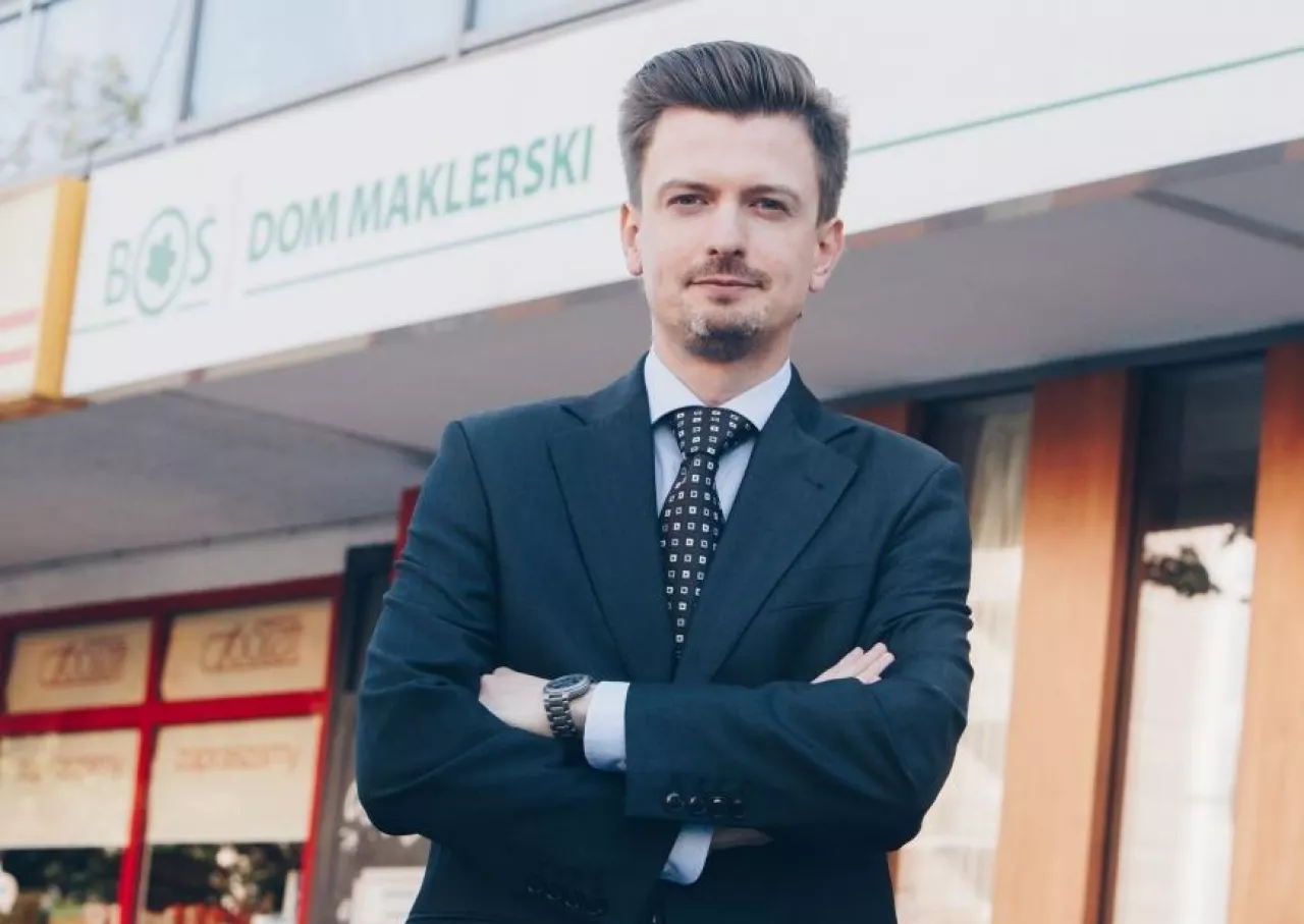 Jakub Viscardi, analityk, Dom Maklerski BOŚ S.A. (materiały własne)