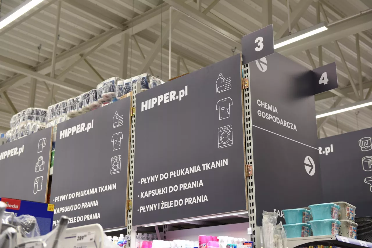 Tak prezentuje się pierwszy sklep sieci Hipper.pl (fot. mat. prasowe)