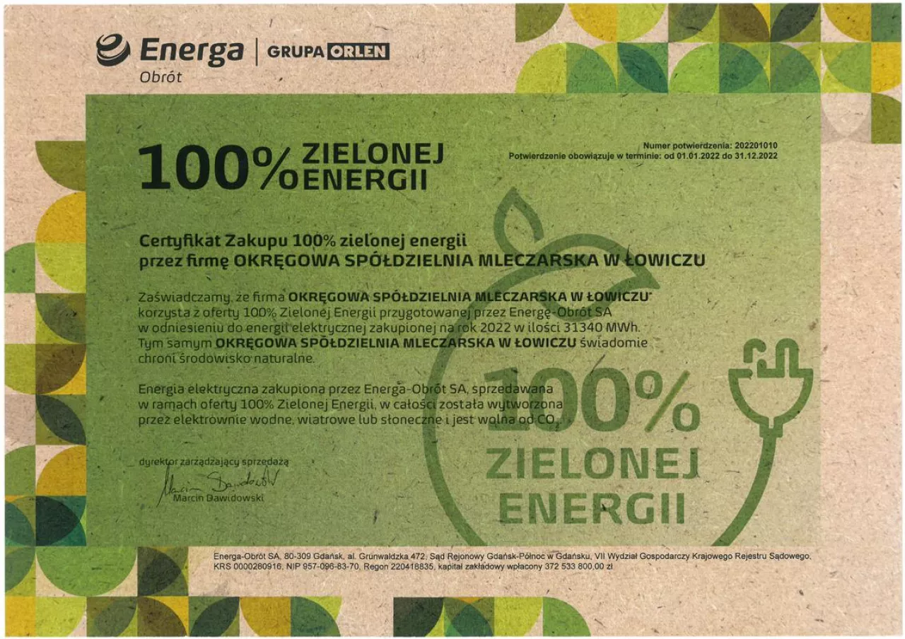 OSM Łowicz i 100% Zielonej Energii (materiał partnera)