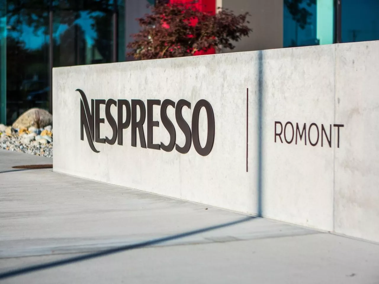 Fabryka Nespresso w Romont w Szwajcarii należąca do Nestle (Nestle)